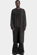 GALL | AW25 - Long inverted knit cardigan, 17