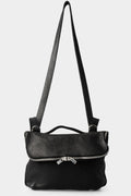 GUIDI M100 - Messenger bag, Black / Full Grain Horse Leather