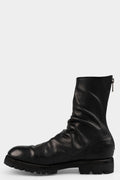 Guidi 788VX - Back zip high top boots, Black / Horse Full Grain