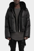 Isaac Sellam | AW25 - Hooded down bomber jacket, EQUIVOQUE