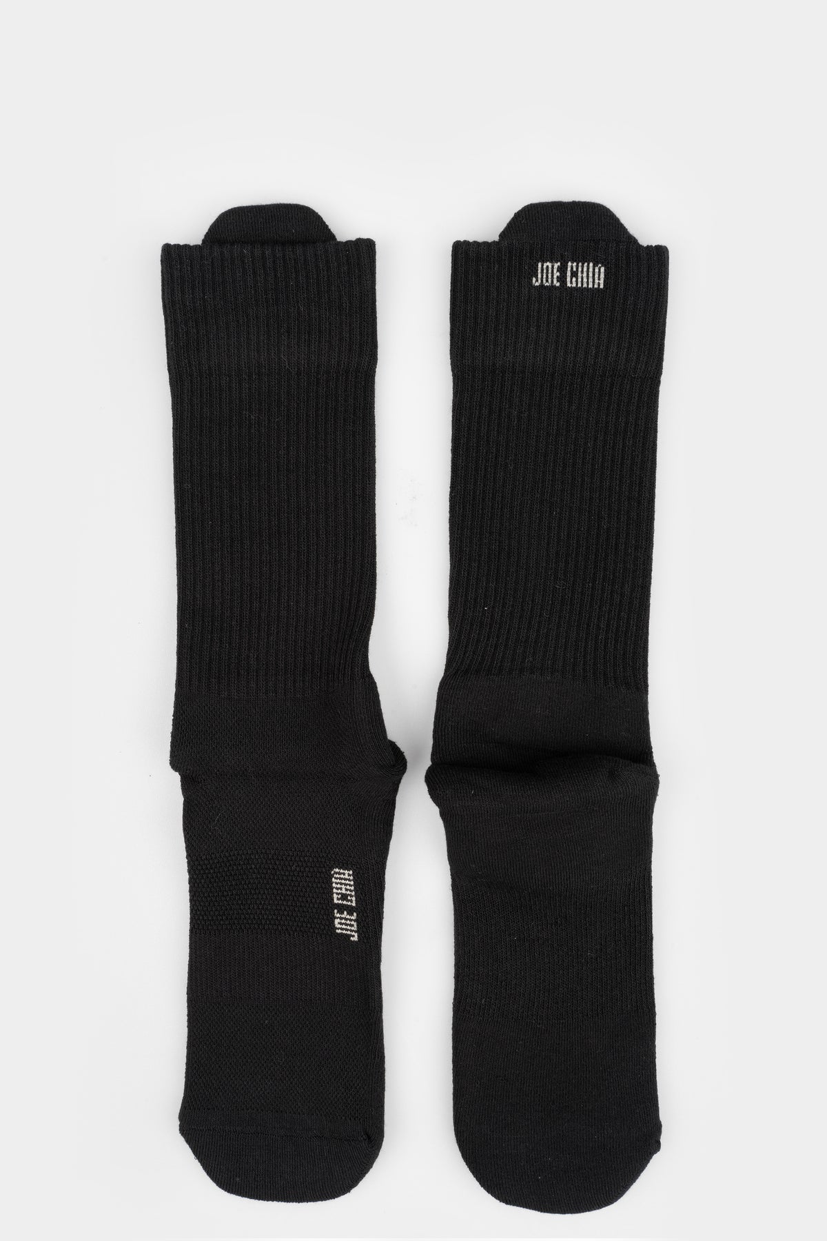 Joe Chia | AW25 - Cotton socks, Black AC2501B