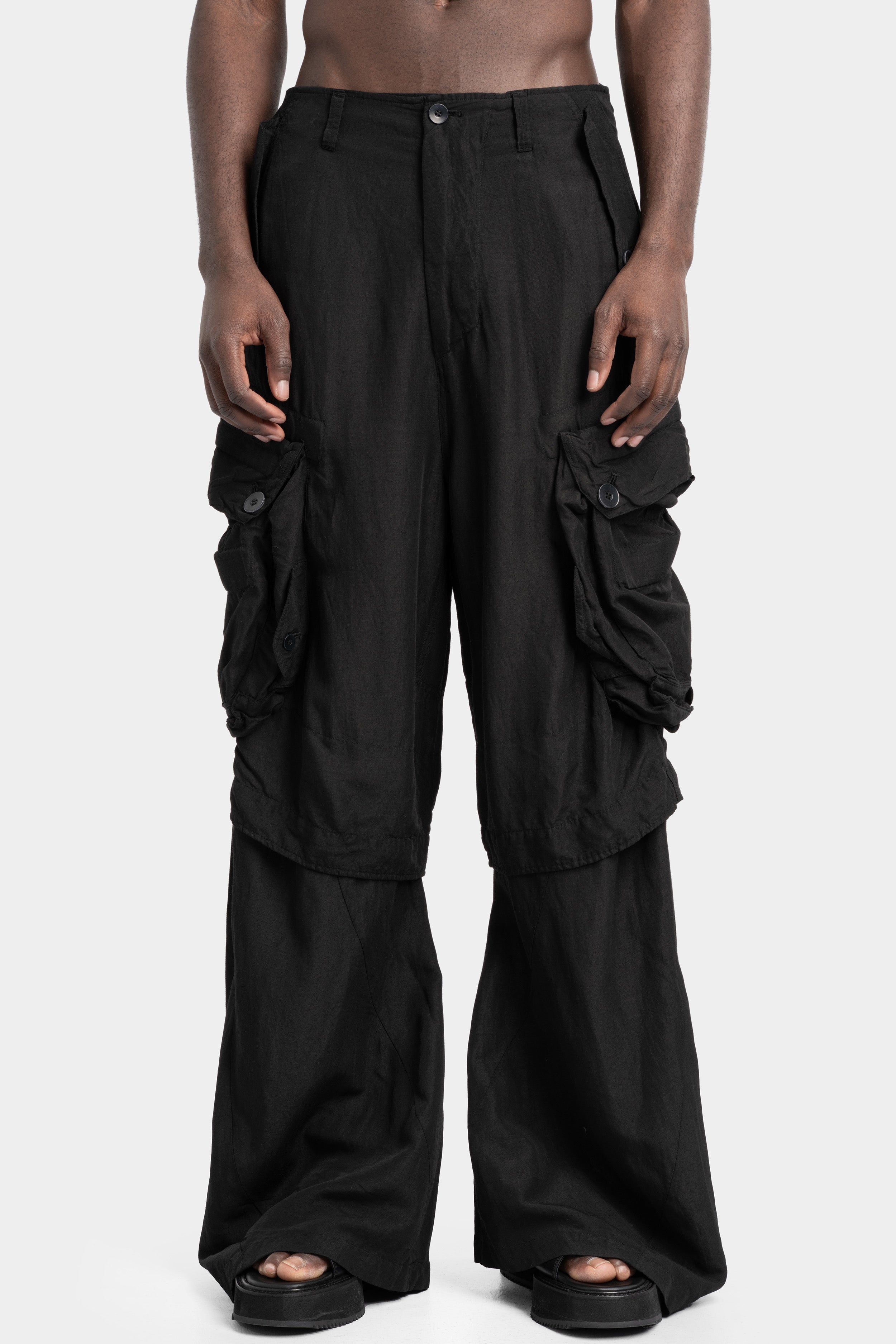 キ*K様 julius archive layered sarouel pant キ*K様 julius archive layered sarouel pant JULIUS Cotton