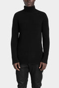 MD75 | AW25 - High neck cashmere knit sweater, MD12134