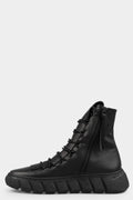 Puro | AW25 - Laced calf leather zip sneakers (Big changer)