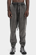Thom Krom | AW25 - Velvet drawstring pants, Used grey MP16