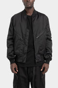 Y-3 | AW25 - Slanted pockets nylon bomber jacket JX7270