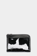 Latex Zip leather wallet | W7 LTXB