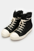 Rick Owens | AW23 - Fur Ramones sneakers