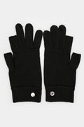 Touchscreen wool knit gloves