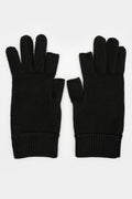 Touchscreen wool knit gloves