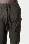 Thom/Krom | AW23 - Regular crotch cropped trousers, Green