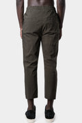 Thom/Krom | AW23 - Regular crotch cropped trousers, Green