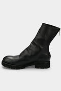 Guidi 788V - Back zip high top boots, Black / Horse Full Grain
