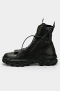 Puro | AW23 - Lightweight laced calf leather zip boots