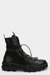 Puro | AW24 - Lightweight laced calf leather zip boots, STEP OUT