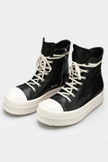 Rick Owens  AW23 - Calf Leather Low Ramones sneaks –