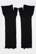 Andrea Yaa'qov | AW23 - Long knitted wool gloves