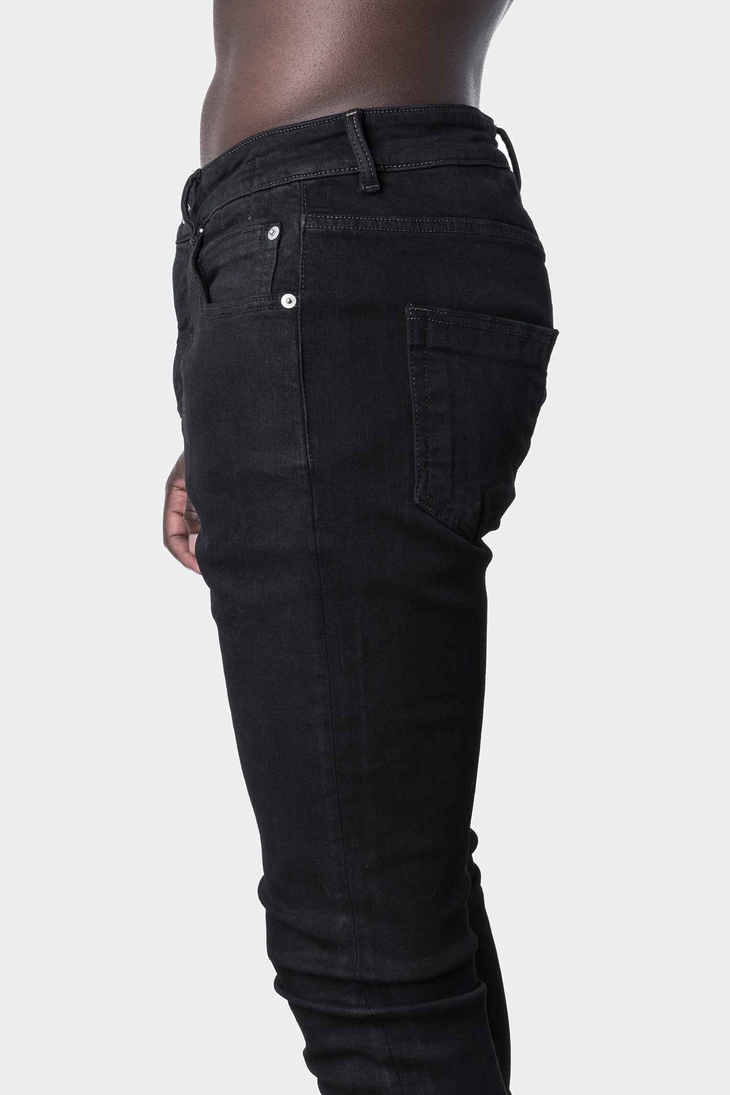 Rick Owens DRKSHDW | AW23 - Detroit cut jeans DU02C5366 SBB