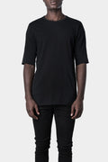 Semi Raglan Short sleeve T-Shirt, Black