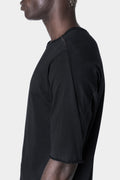 Semi Raglan Short sleeve T-Shirt, Black