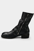 Guidi | Side zip mid-top leather boots | 798LZX