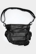 Julius_7 | AW23 Permanent collection - Coated Denim Shoulder Bag