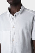 CARL IVAR | Asymmetrical cuban collar shirt
