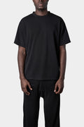 CARL IVAR | Perforated crewneck t-shirt, Black