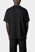 CARL IVAR | Perforated crewneck t-shirt, Black