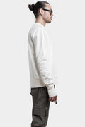 Thom/Krom | SS24 - Cuffed cotton sweater, Cream