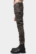 Masnada | SS24 - Seam detail jeans, Black clay