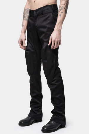 JULIUS_7 | AW23 - Shell Knee Skinny Wool Pants