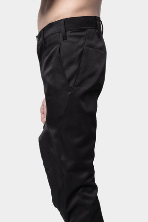 JULIUS_7 | AW23 - Shell Knee Skinny Wool Pants