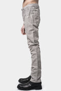 Isaac Sellam | SS24 - Cold dyed staple detail trousers, Alu
