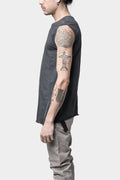 69 By Isaac Sellam | SS24 - Linen tank top, Petrole