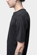 69 By Isaac Sellam | SS24 - Semi Raglan Short sleeve T-Shirt, Noire