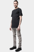 69 By Isaac Sellam | SS24 - Asymmetrical seam linen t-shirt