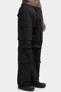 Thom/Krom | SS24 - Wide cargo pants, Black