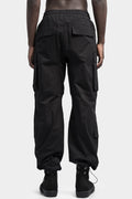 Thom/Krom | SS24 - Wide cargo pants, Black