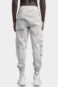 Thom/Krom | SS24 - Cargo pocket drawstring pants, Silver