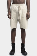 Thom/Krom | SS24 - Front zip shorts, Sand shell