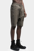 Thom/Krom | SS24 - 3D pocket cotton shorts, Ivy green