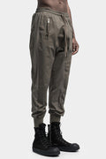 Thom/Krom | SS24 - Drop crotch zip pocket tech pants, Ivy green