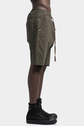 Thom/Krom | SS24 - Front zip shorts, Ivy green