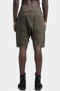 Thom/Krom | SS24 - Front zip shorts, Ivy green