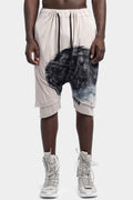 First Aid To The Injured | SS24 - Bibax drop crotch cotton shorts
