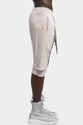 First Aid To The Injured | SS24 - Bibax drop crotch cotton shorts