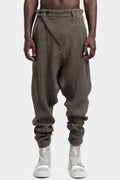 LEON LOUIS | SS24 - Linen blend mesh trousers
