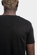 LEON LOUIS | Regular long t-shirt, Black