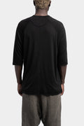 Extended sleeve raglan t-shirt, Black